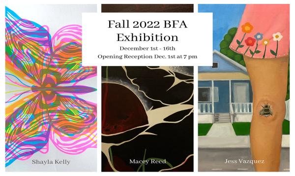 UNI art gallery to showcase student artists with 2022 Fall BFA Group Exhibition