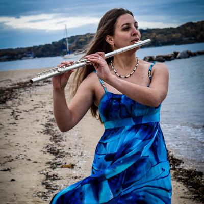 UNI flutist Hannah Porter-Occena.