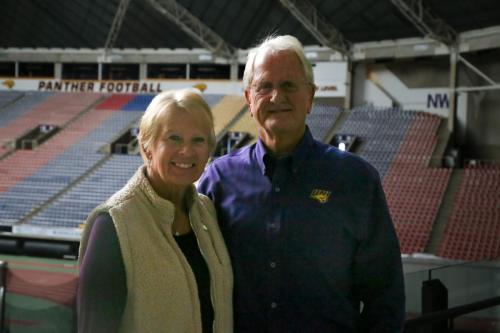 Local Couple Commit $750,000 to UNI-Dome Renovation