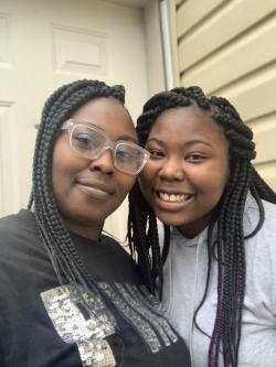 Shanae Tucker and daughter