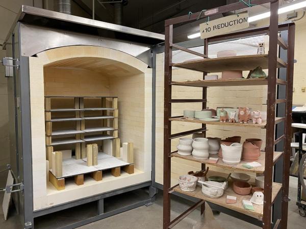 UNI ceramics students sculpt their futures with fundamentals, state-of-the-art kilns