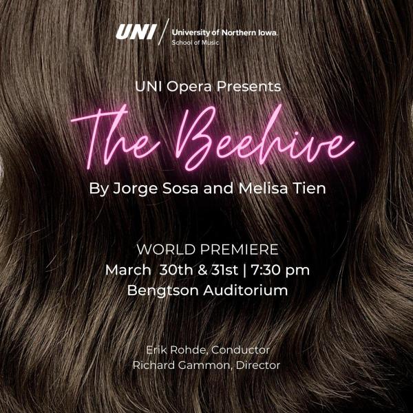 UNI School of Music to present world premiere opera: “The Beehive”