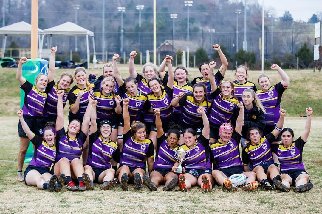 UNI Women's Rugby team