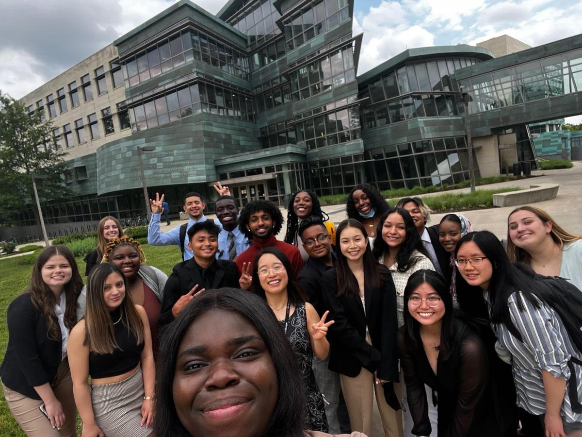 SHPEP students at the University of Iowa