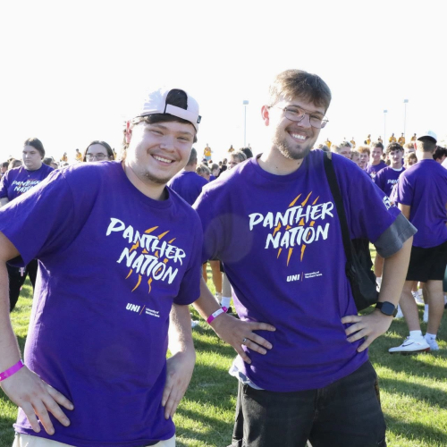 Students at Panther Welcome kickoff