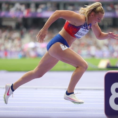 Erin Kerkhoff running