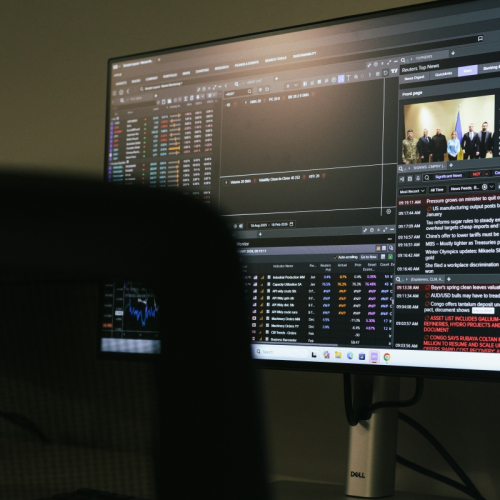 Computer software in the Finance & Real Estate Analytics Lab