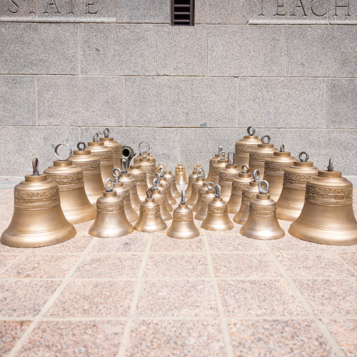 Shiny Campanile bells