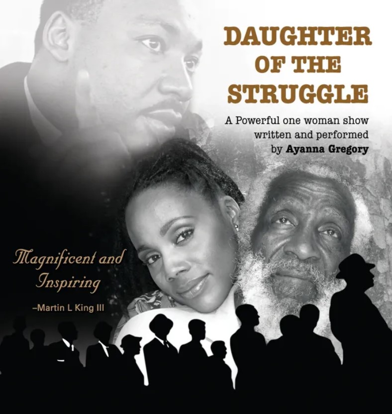 UNI plans Black History Month kickoff with dinner and show, Ayanna Gregory’s “Daughter of the Struggle”