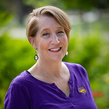 Admissions director Terri Crumley.