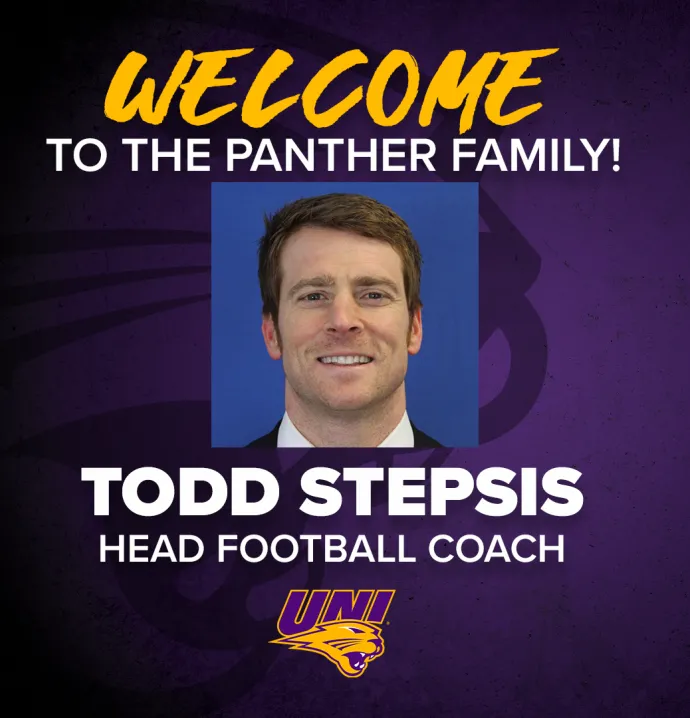 Welcome to the Panther Family! Todd Stepsis, head football coach