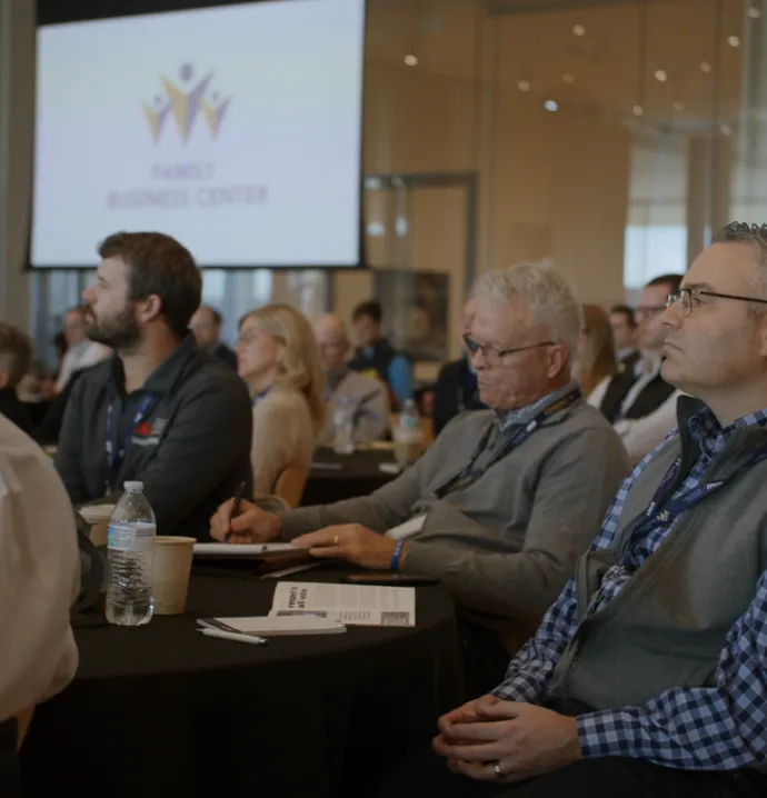 Attendees at 2024 Family Business Conference