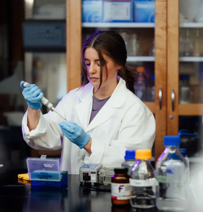 WATCH: UNI’s biochemistry major turns one student’s passion into a career in STEM