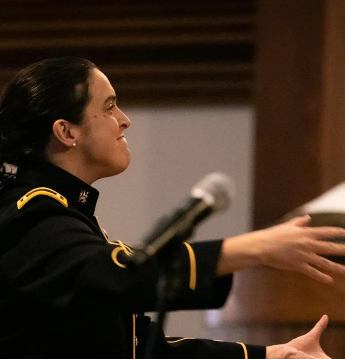 Bonnie Alger conducting