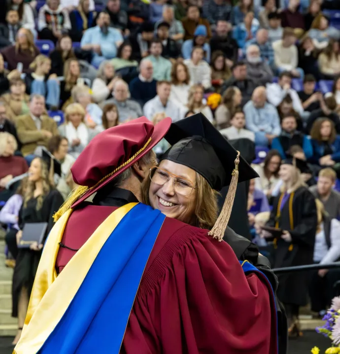 Tammy Hook at Commencement