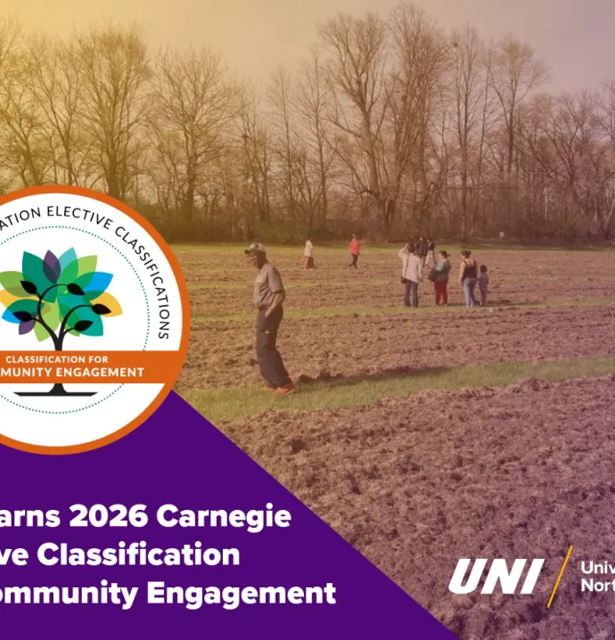 UNI earns 2026 Carnegie Elective Classification for Community Engagement