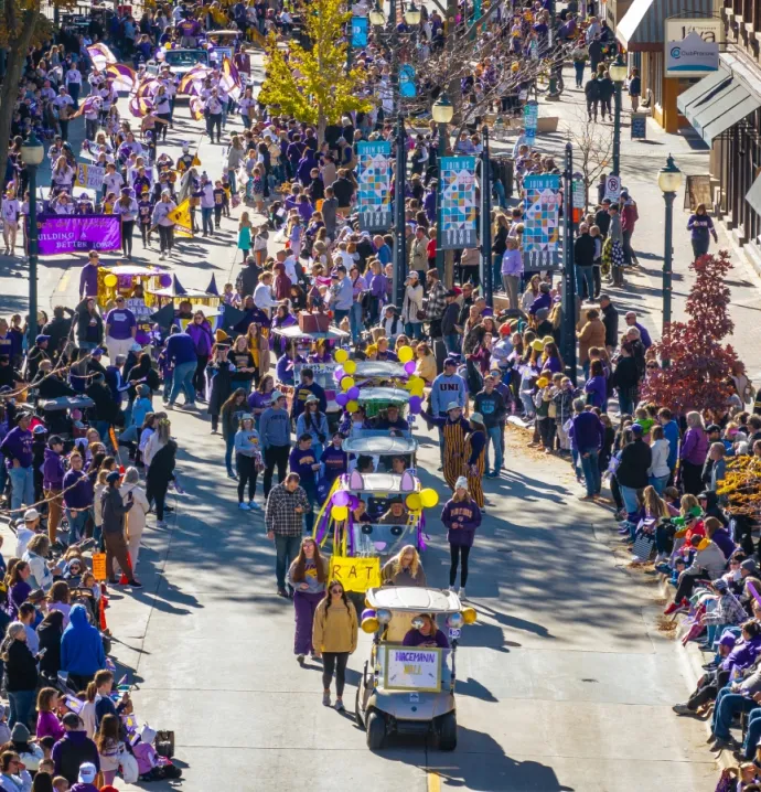 UNI Homecoming parade