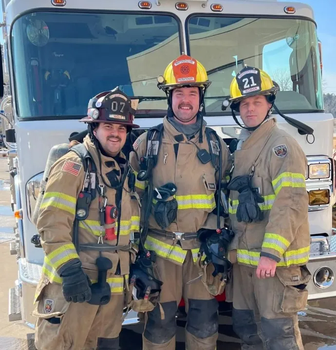 Jacob Kurt firefighting internship for RTNL