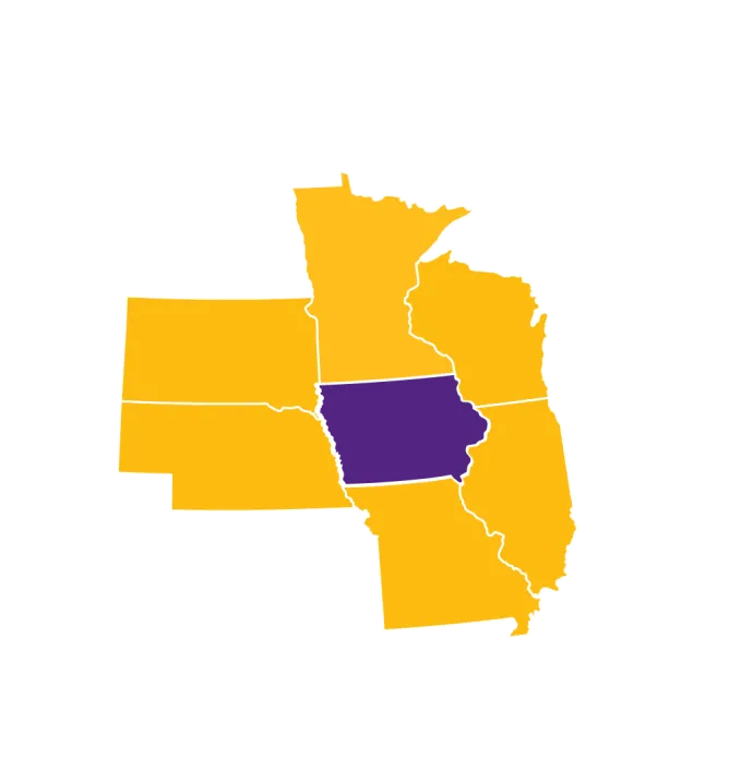 UNI and six neighboring states