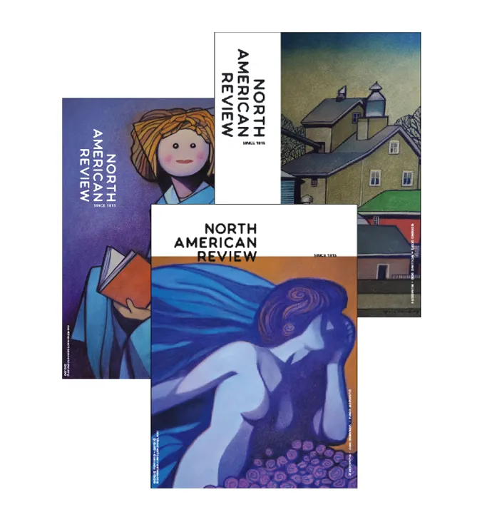 Three North American Review covers