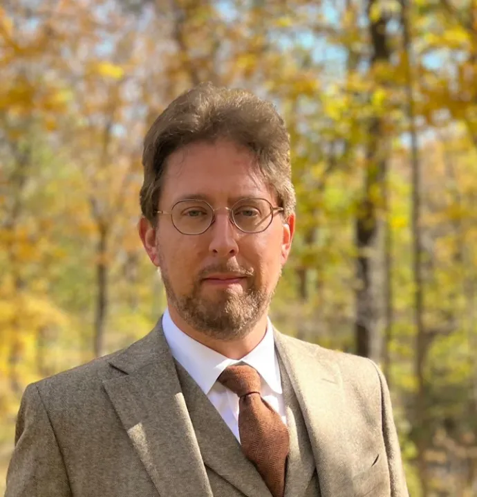 Dr. Randall Harlow, professor of organ and music theory at UNI. 