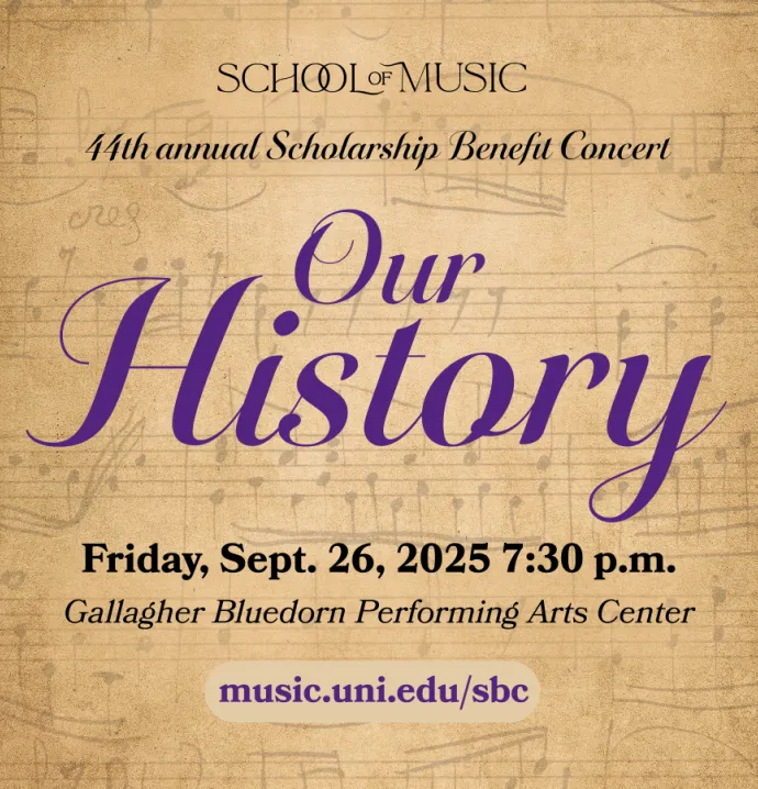 Our History - Scholarship Benefit Concert
