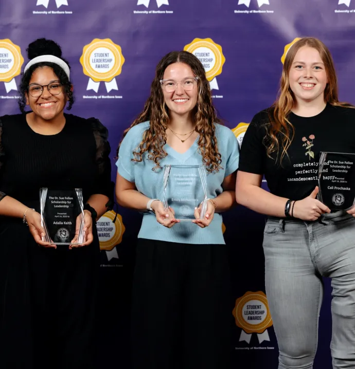 Sue Follon Award winners