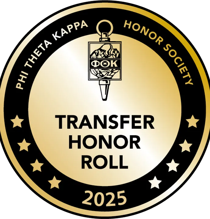 Phi Theta Kappa Honor Society Transfer Honor Roll