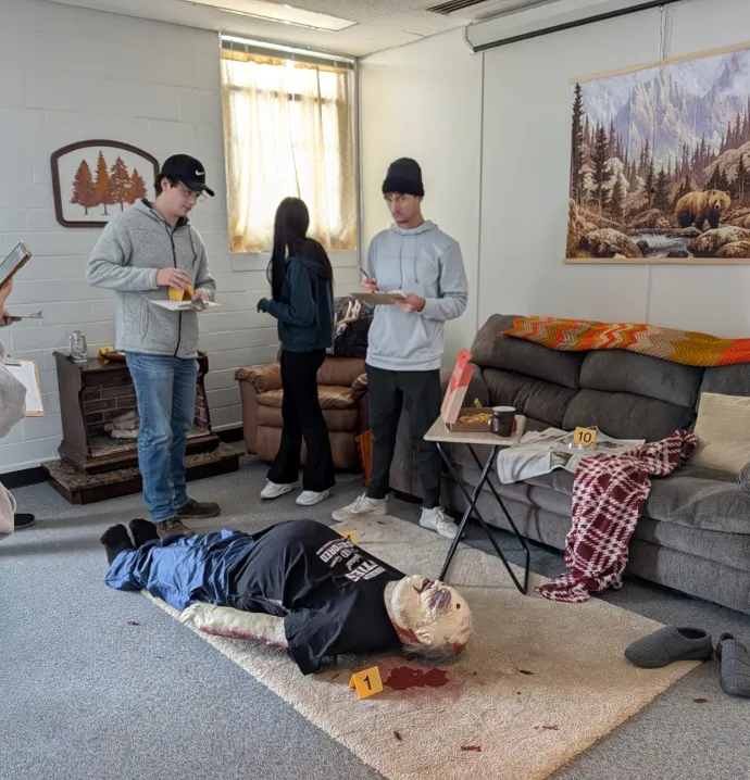 UNI Crime Scene House