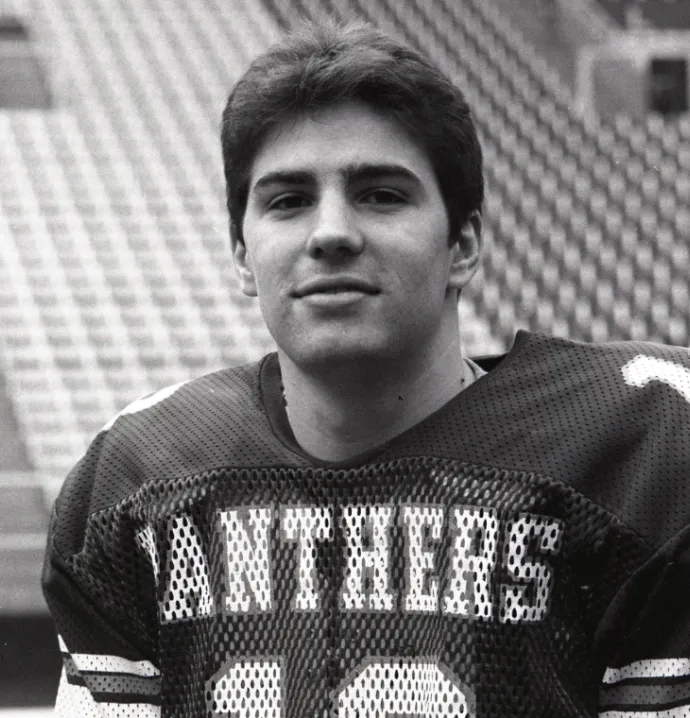 Kurt Warner during his time playing football at UNI.