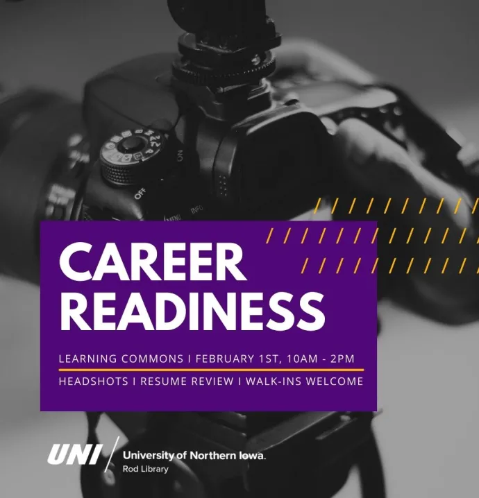 Career Readiness flyer, Feb 1, 10 am - 2 pm, Rod Library