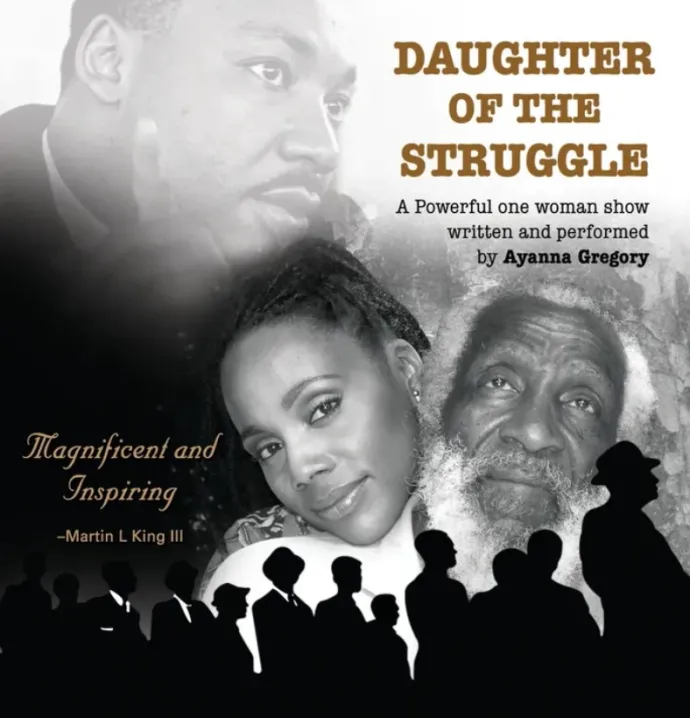 UNI plans Black History Month kickoff with dinner and show, Ayanna Gregory’s “Daughter of the Struggle”