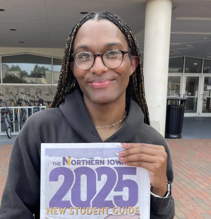 Dyshaun McDaniel is a member of the sesquicentennial class at the University of Northern Iowa.