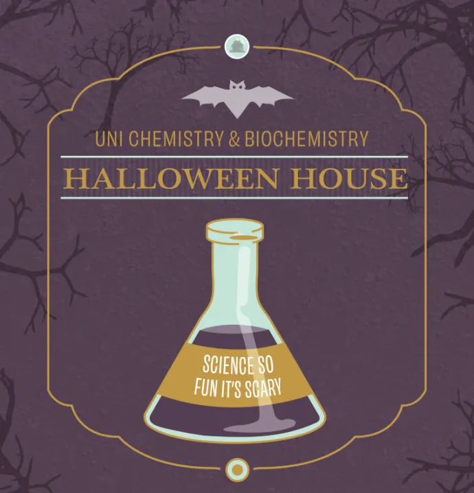 UNI Chemistry Biochemistry Halloween House