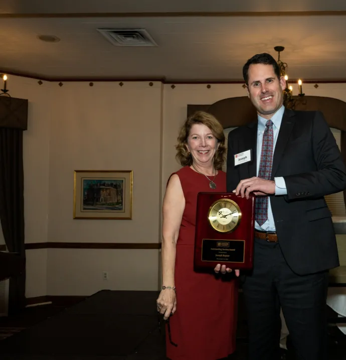 Joseph Rayzor - Outstanding Service Award - Photo Courtesy: Lewis Marketing Co.