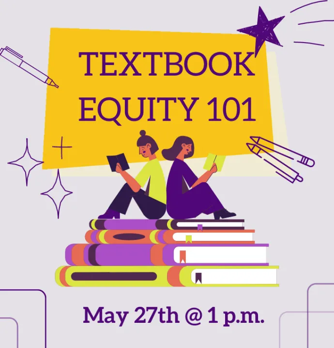 Textbook equity 101 May 27 at 1 pm webinar