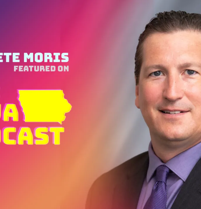 Pete Moris featured on The Iowa Podcast