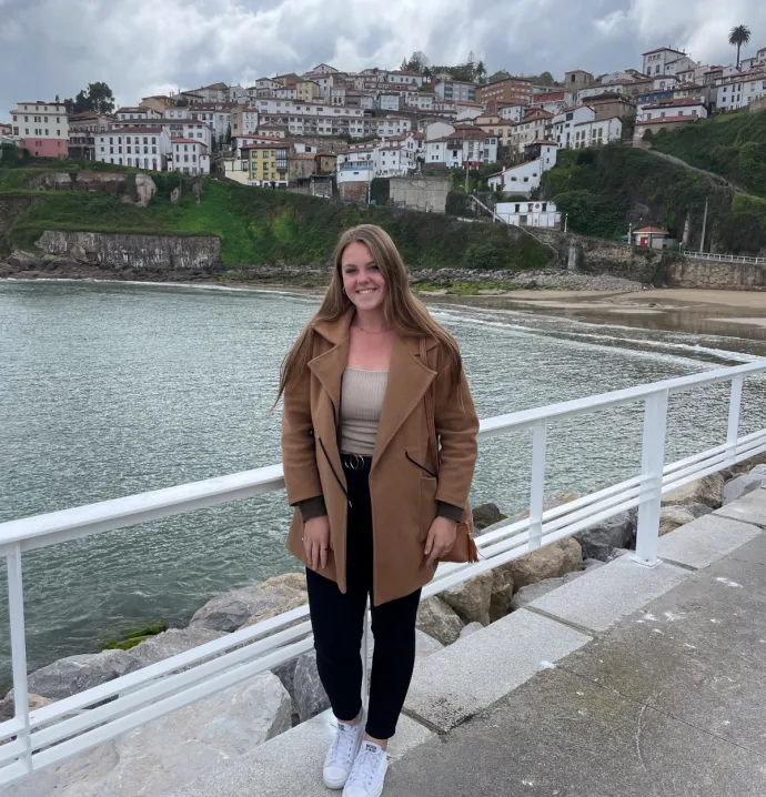 McKenna Mitchell in Spain
