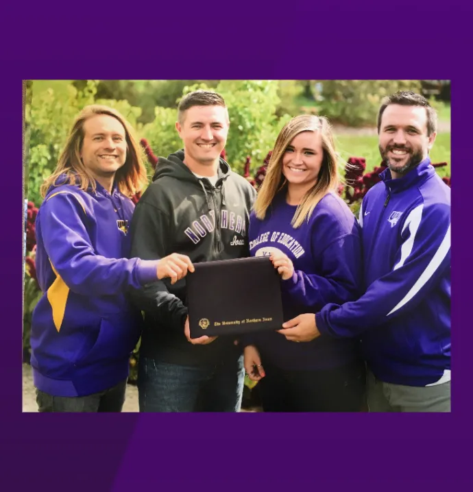 Kellen, Dylan, Karly and Marcus Schneeberger