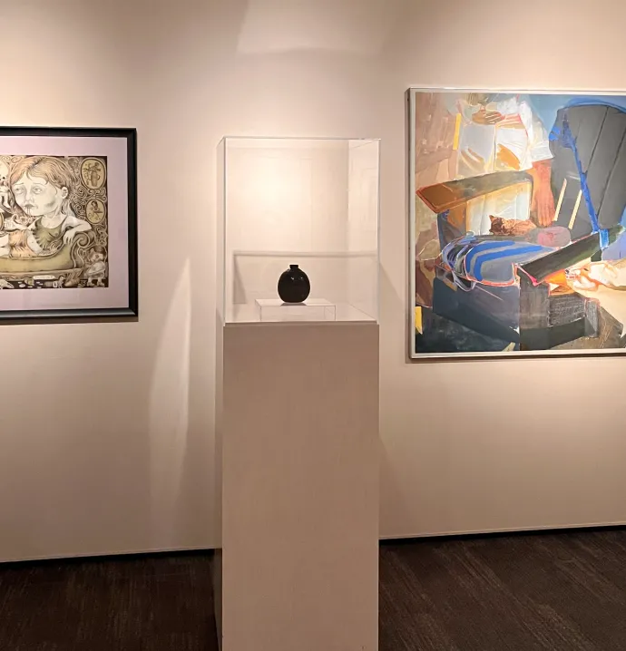 Featured pieces from the UNI Permanent Collection Exhibition