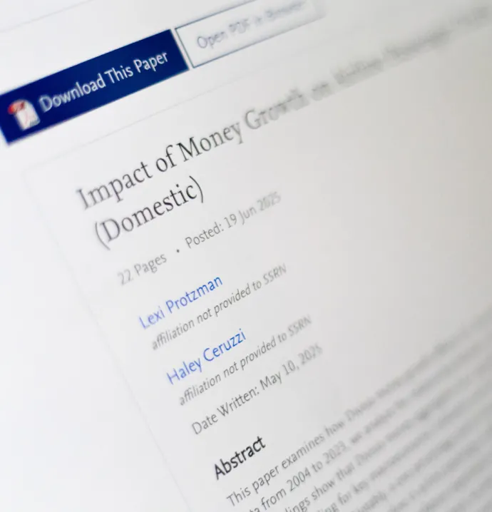 Picture of article titled Impact of Money Growth on Airline Passenger Traffic
