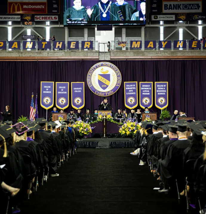 Nearly 800 students graduating Saturday from the University of Northern Iowa