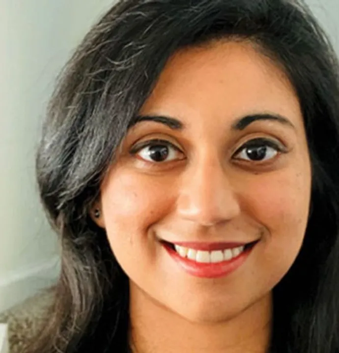 Headshot of Veena Kallambettu. 