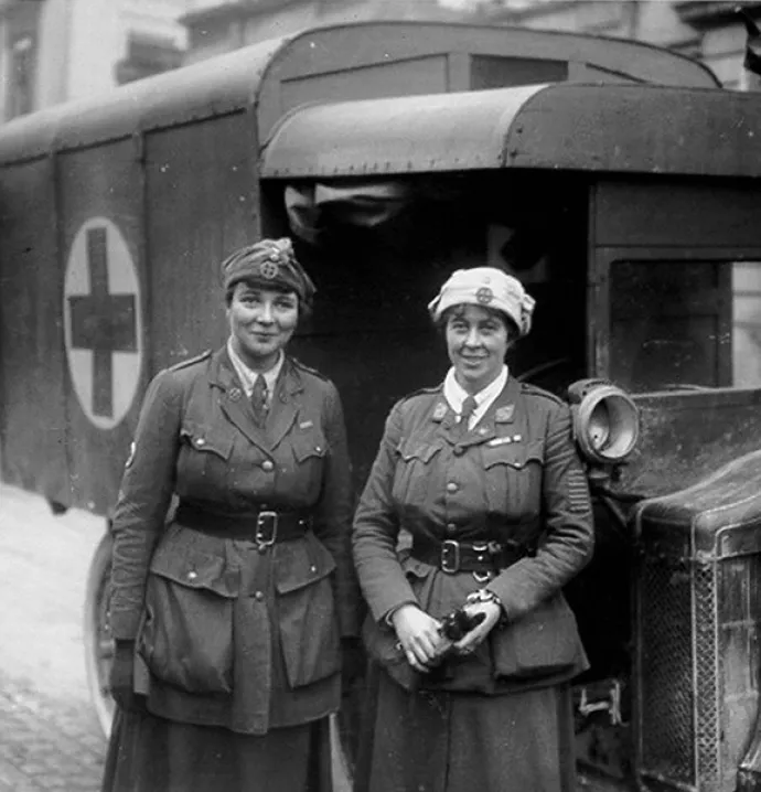 Women in World War I.