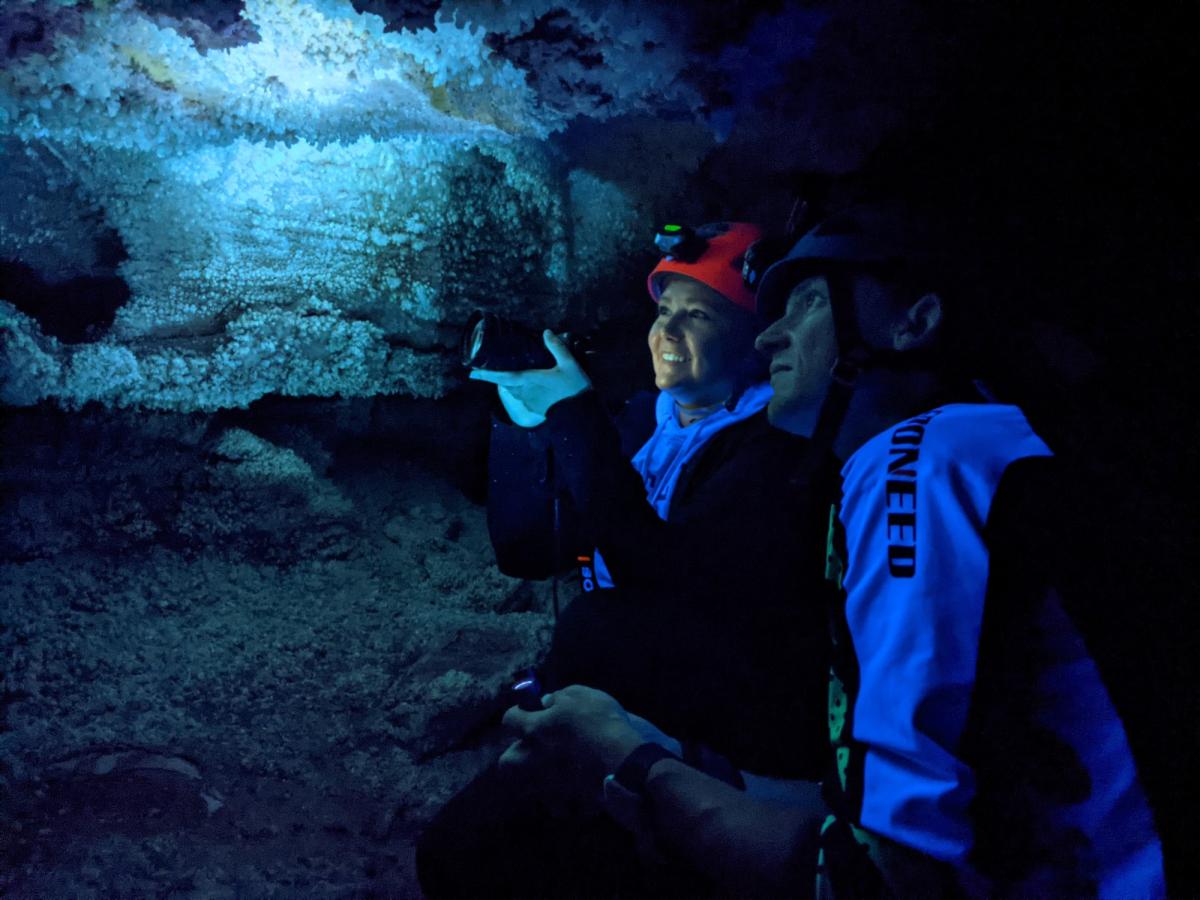 Joshua Sebree in Wind Cave